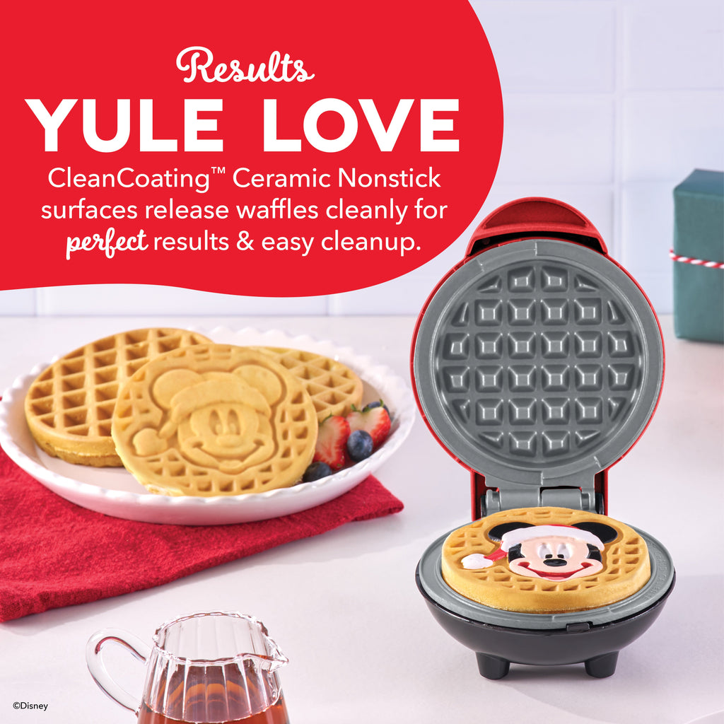 Mickey Mouse Santa Mini Waffle Maker