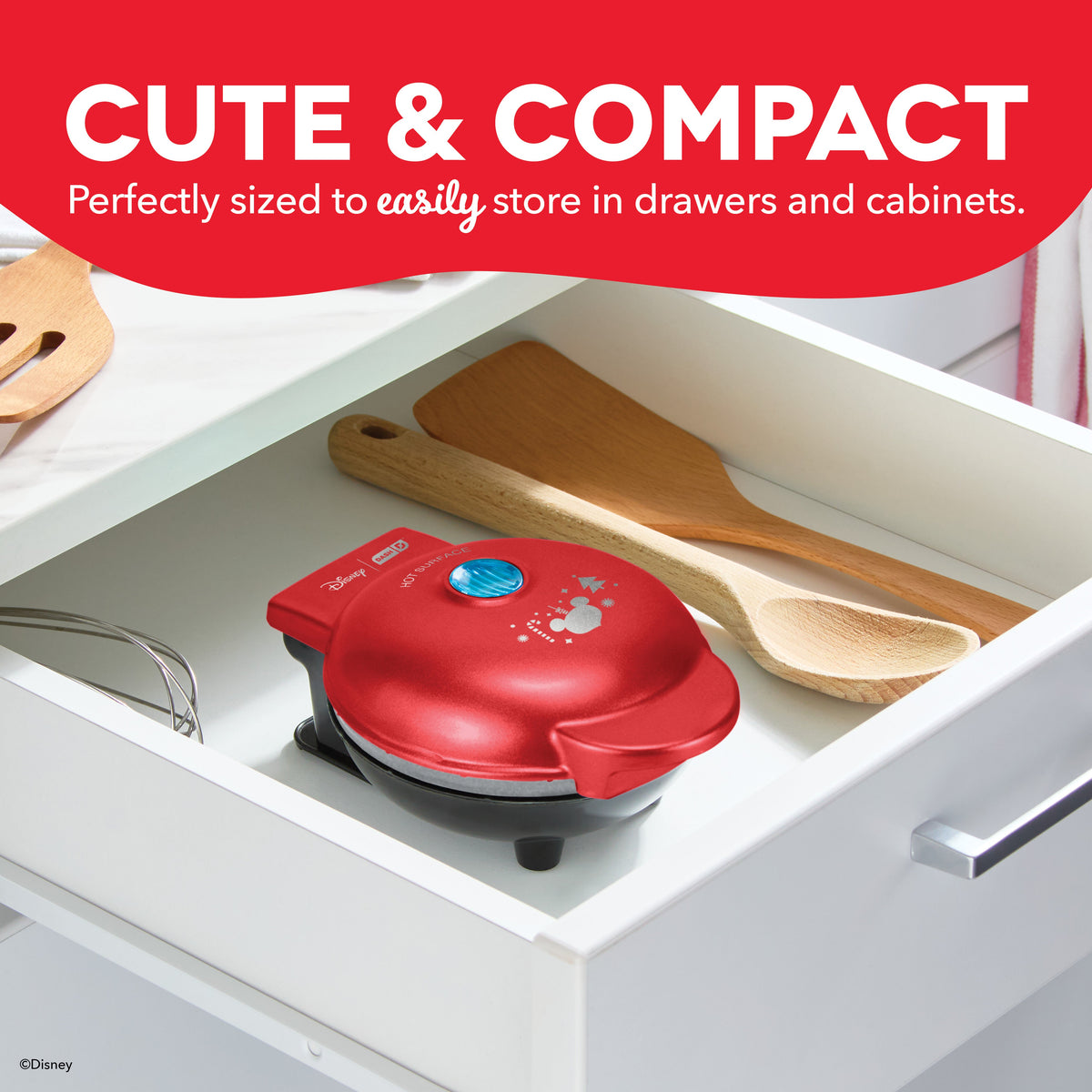 Mickey Mouse Santa Mini Waffle Maker
