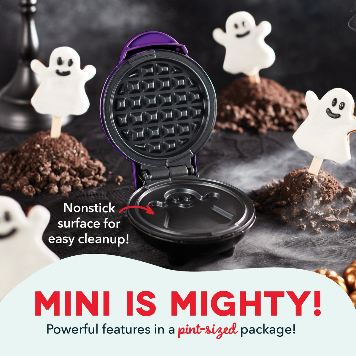 Ghost Mini Waffle Maker