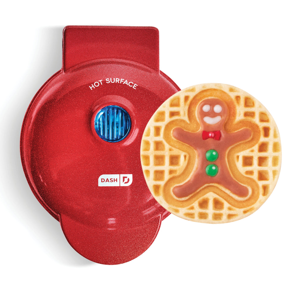 Gingerbread Man Mini Waffle Maker