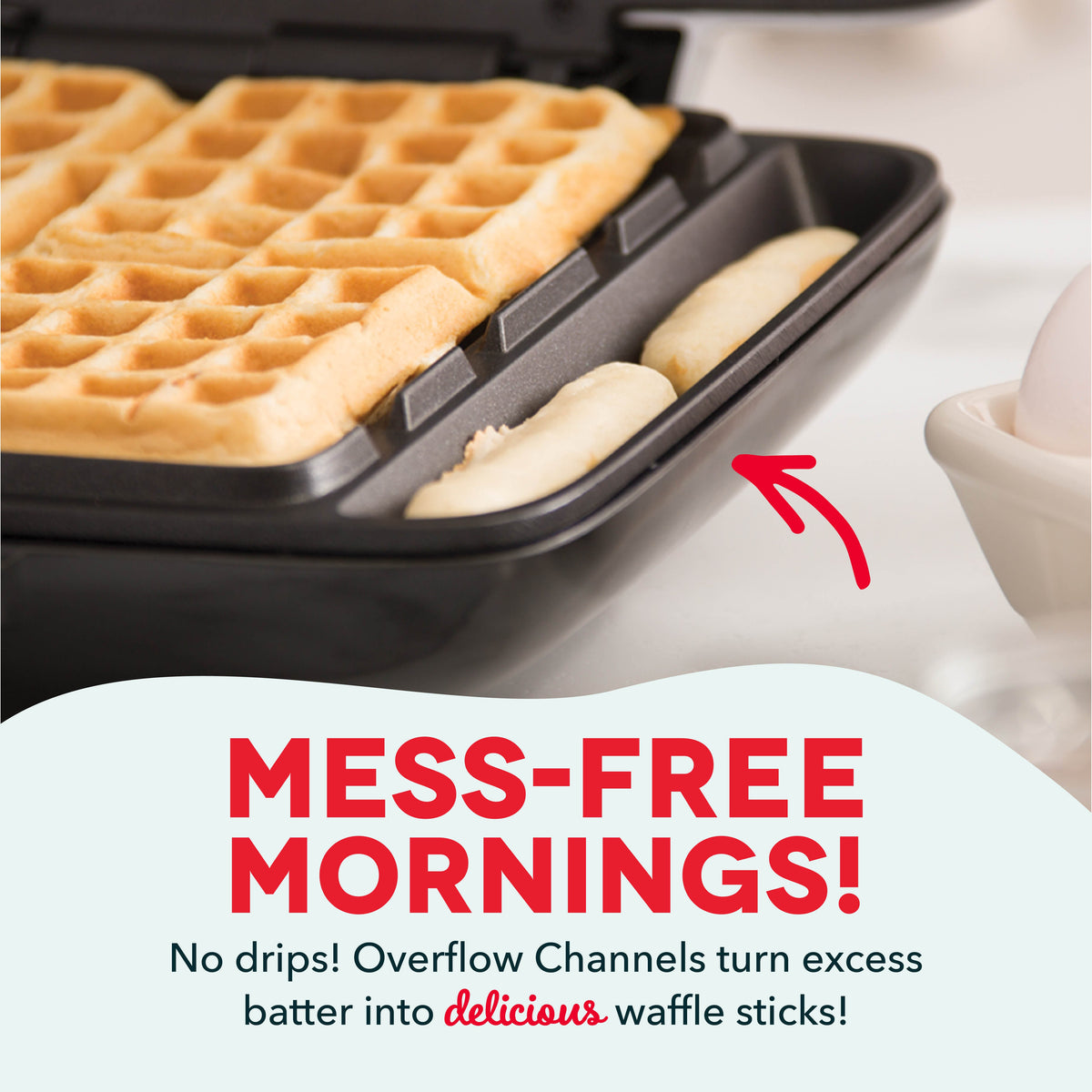 No-Drip Waffle Maker